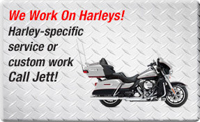We Work On Harleys!